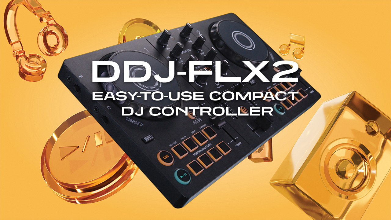 Amazon.co.jp: Pioneer DJ AlphaTheta DDJ-FLX2 Compact 2-Channel DJ